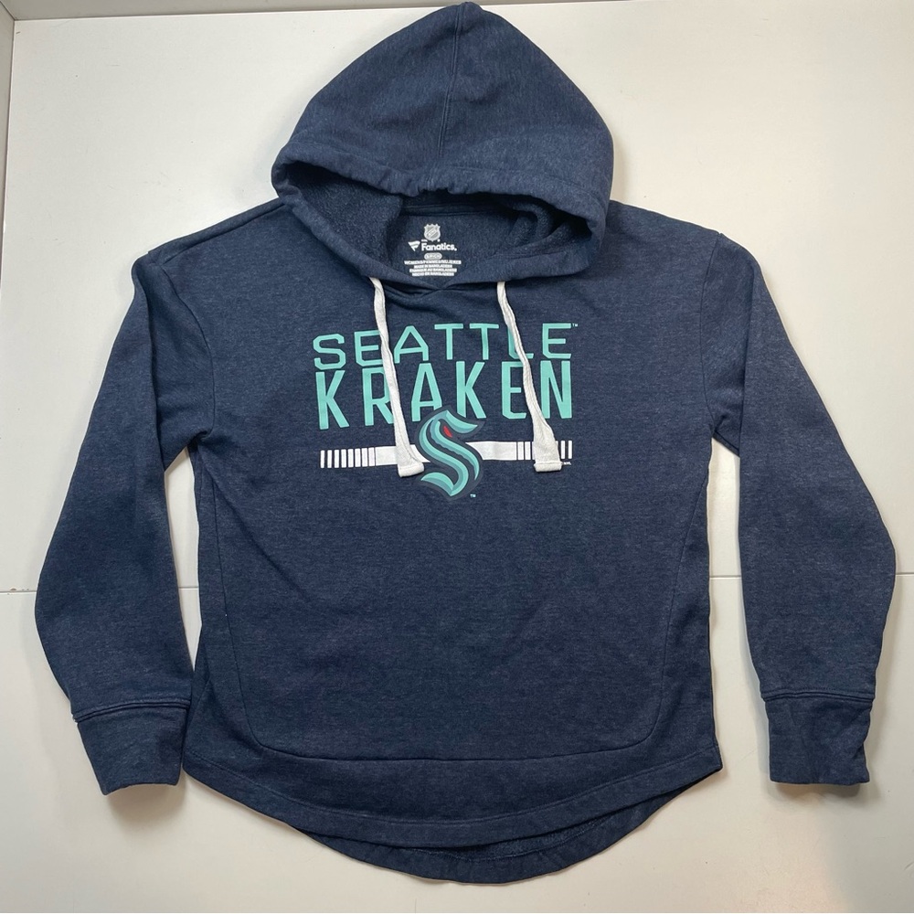 Seattle Kraken Women's size S Never Done Pullover Hoodie Fanatics
